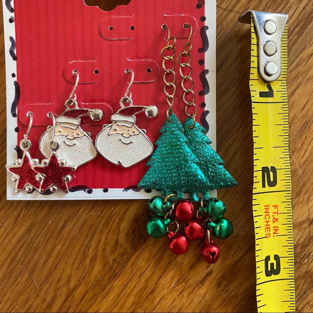 Christmas earring set
